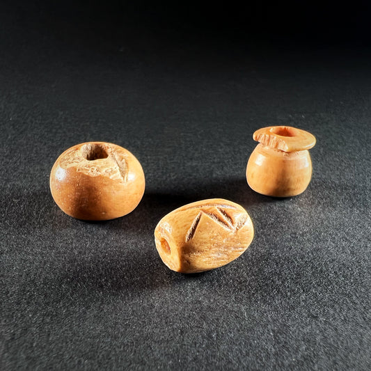 Early Islamic Bone Spindle Whorls