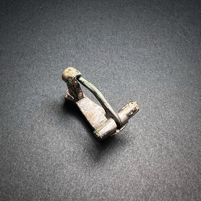 Roman Silvered Bronze Knee Fibula