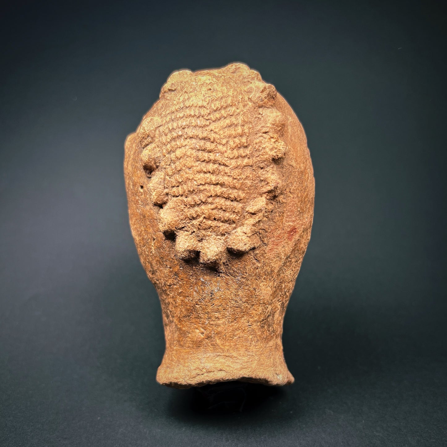 Bura Terracotta Funerary Figure Head