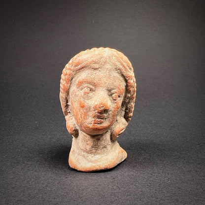 Hellenistic Terracotta Head of a Woman