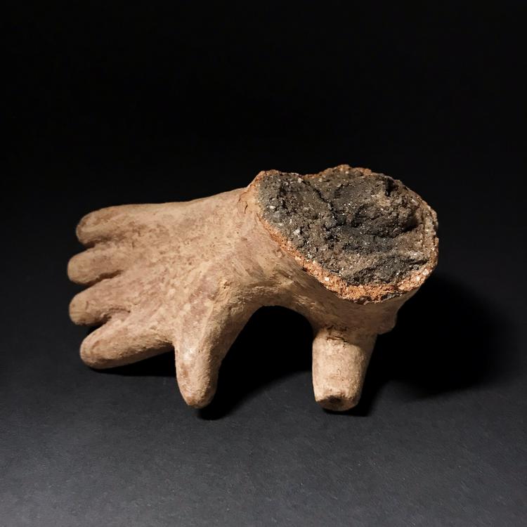 Bura Terracotta Funerary Figure Hand