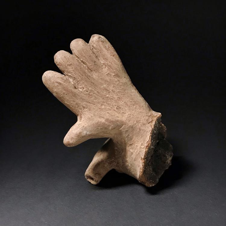 Bura Terracotta Funerary Figure Hand