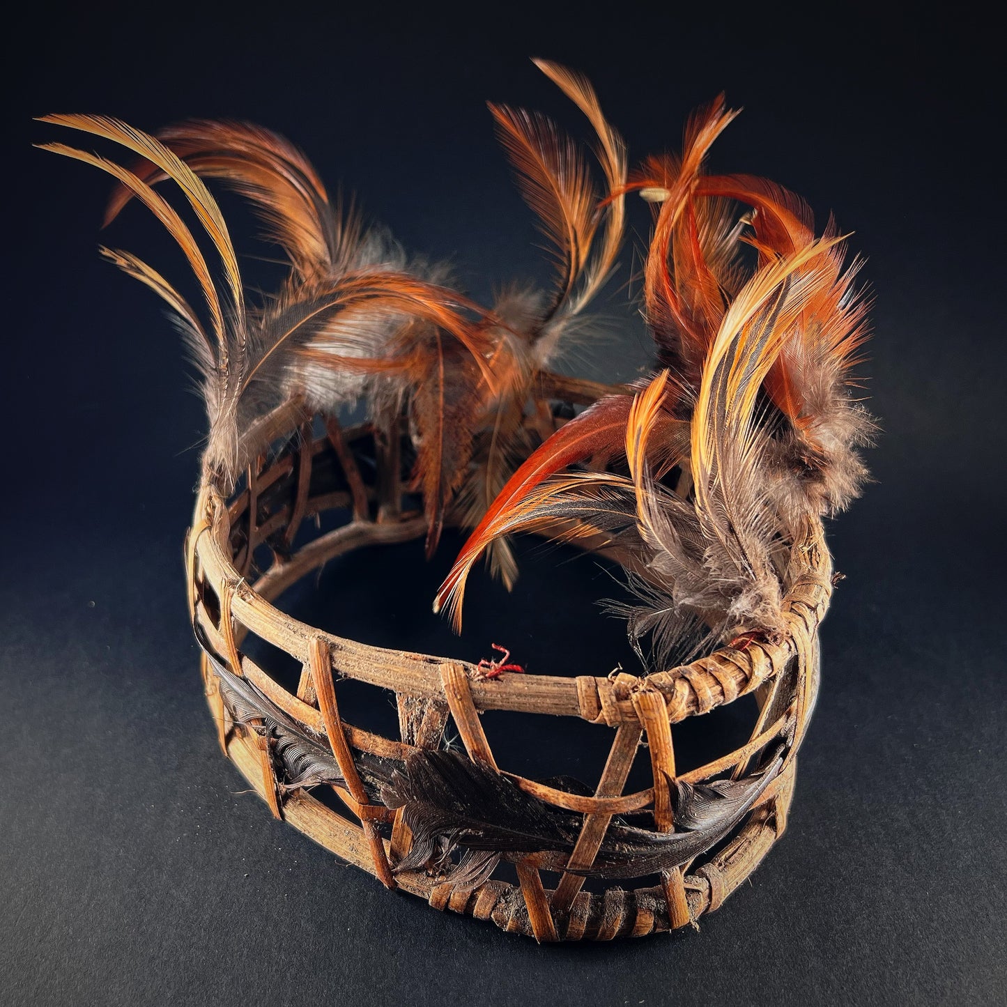 Ifugao Ceremonial Woven Rattan Headdress