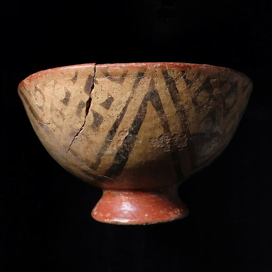 Nariño Pedestal Terracotta Bowl