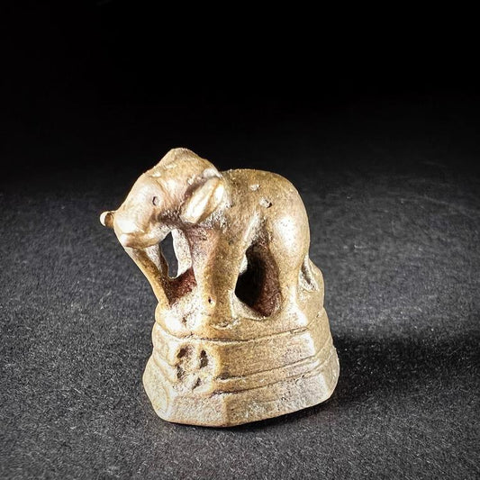 Siamese Bronze Elephant Opium Weight