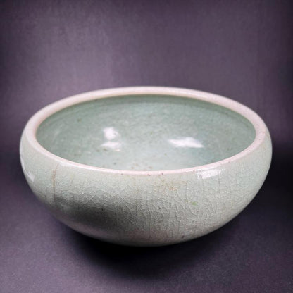 Ming Dynasty Longquan Celadon Tripod Censer