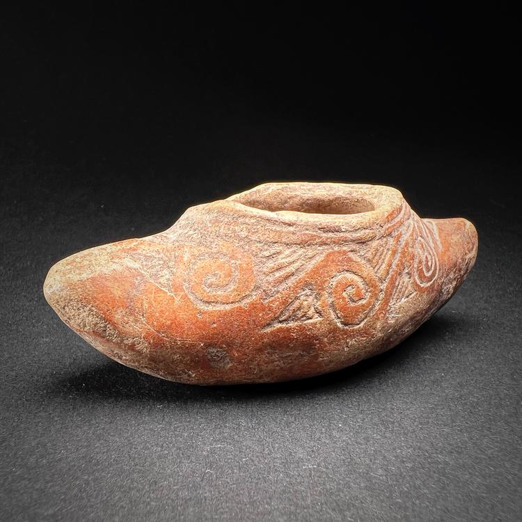 Maya Miniature Terracotta Vessel
