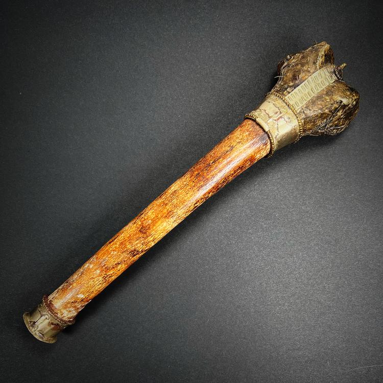 Tibetan Human Thigh Bone Trumpet Kangling
