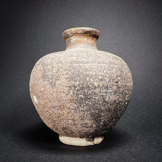 Khmer Angkor Period Pottery Honey Jarlet