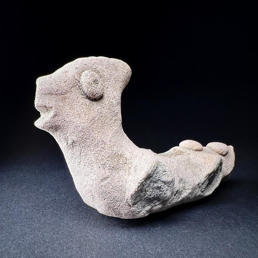 La Tolita-Tumaco Grey Ware Figure Fragment