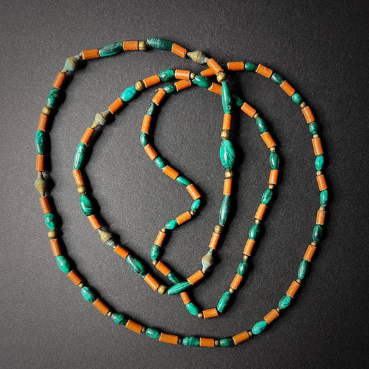 Strand of Malachite Beads
