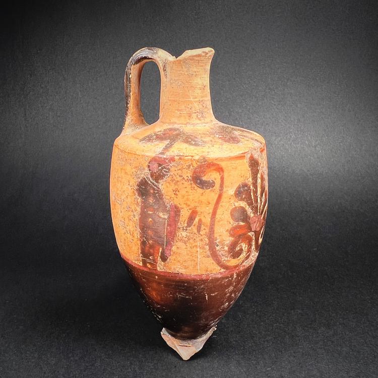 Attic Black-Painted Lekythos