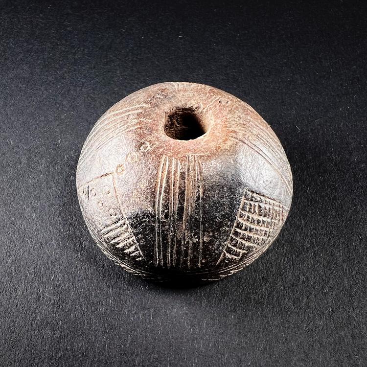 Pre-Columbian Earthenware Spindle Whorl